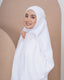 Fatiha Telekung - White