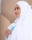 Fatiha Telekung - White